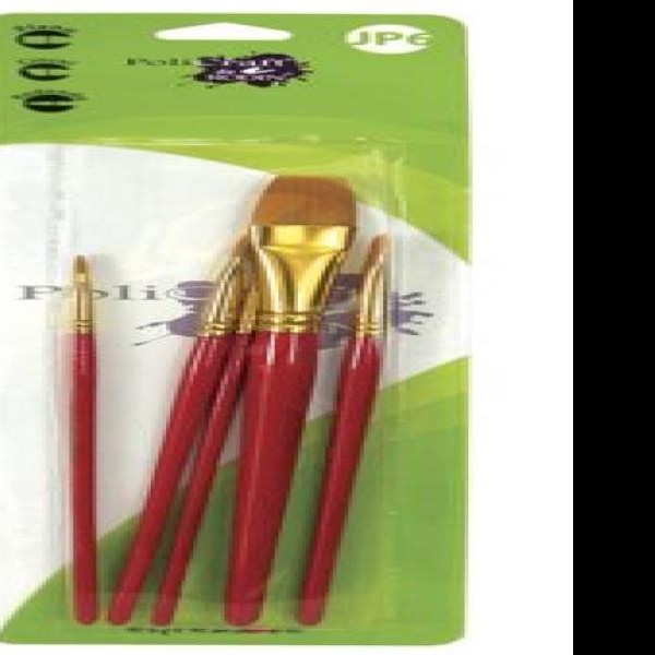 PINCEL PLANO P.PONY BL.C5 PZ.SURT.RODIN POLICRAFTJP6 C24